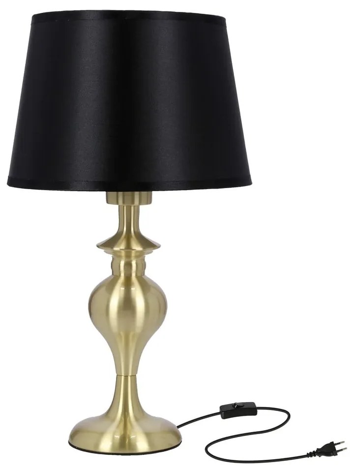Lampa stołowa w czarno-złotym kolorze (wysokość 40 cm) Prima Gold – Candellux Lighting