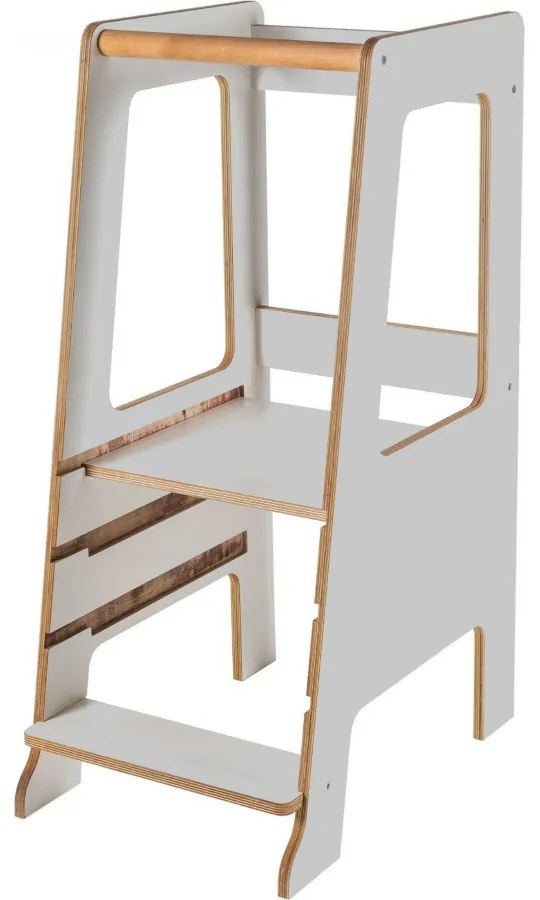 Kitchen helper scandi pomocnik kuchenny dla dziecka, szary - meowbaby®