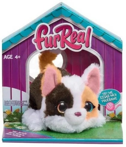 FurReal My Minis Kitty, interaktywny kotek,biały/brązowy/beżowy