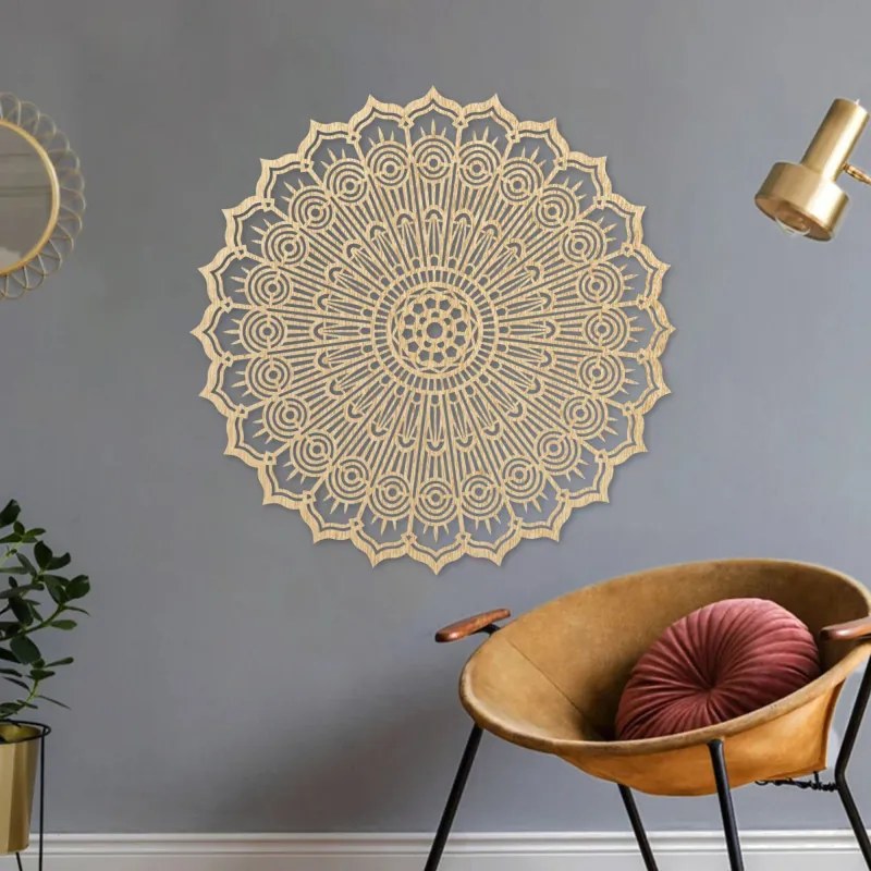 Uzdrawiająca mandala na ścianę – Elegancka dekoracja Twojego wnętrza | LEER