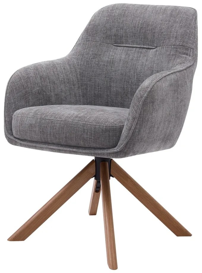 Szare krzesła zestaw 2 szt. Avola – Unique Furniture