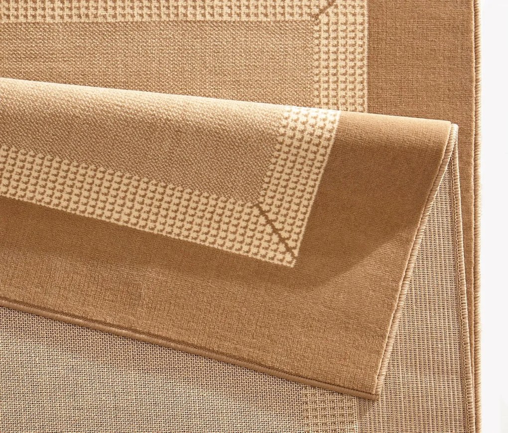 Dywan nowoczesny Basic beżowo-kremowy 160 cm x 230 cm