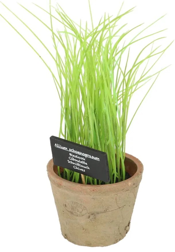 Sztuczna roślina (wysokość 27 cm) Chives – Esschert Design