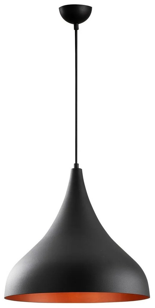 Lampa wisząca Berceste - N-1390, czarna