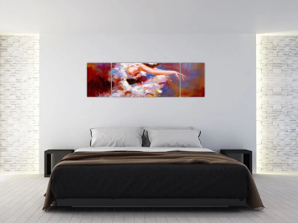 Obraz - Baletnica, malarstwo (170x50 cm)