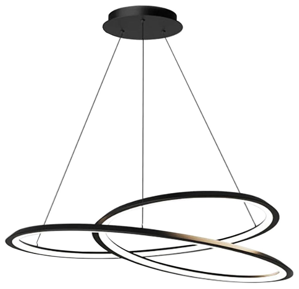 Lampa Wisząca APP1194-CP Czarna