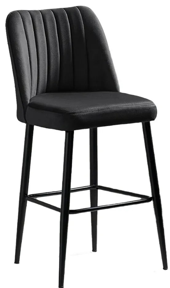 Zestaw krzeseł barowych Vento Black, 4 szt., 4 szt.