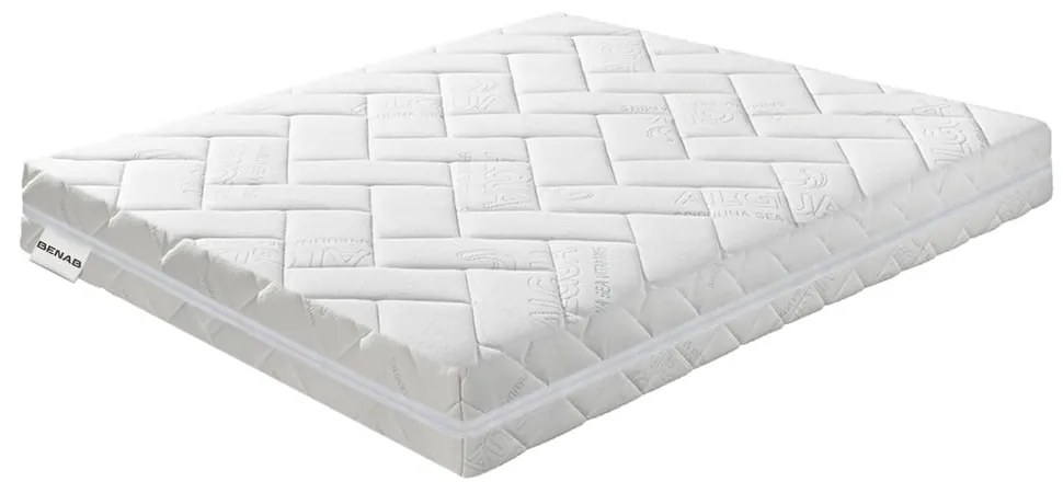 Twardy/średnio twardy sprężynowy materac dwustronny 160x200 cm Comfort Flow – BENAB