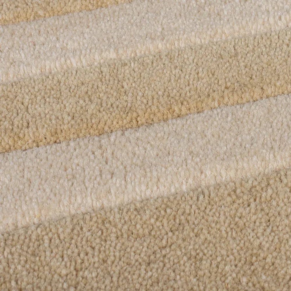 Naturalny wełniany dywan tkany ręcznie 120x170 cm Lois Scallop – Flair Rugs