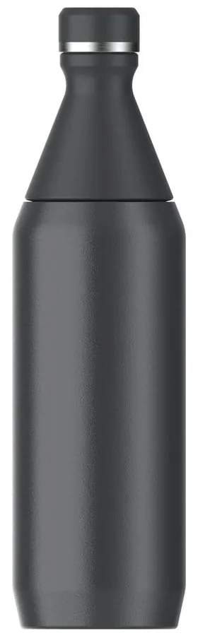 Czarna butelka termiczna ze stali nierdzewnej 600 ml All Day Slim Bottle Black – Stanley