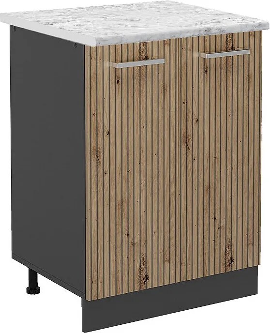 Szafki kuchenne dąb rzemieślniczy 60x46x81.6 r-line