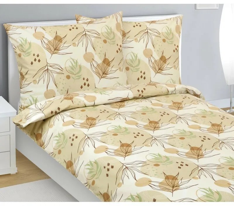 Bellatex Pościel flanelowa Jesień, 140 x 220 cm, 70 x 90 cm