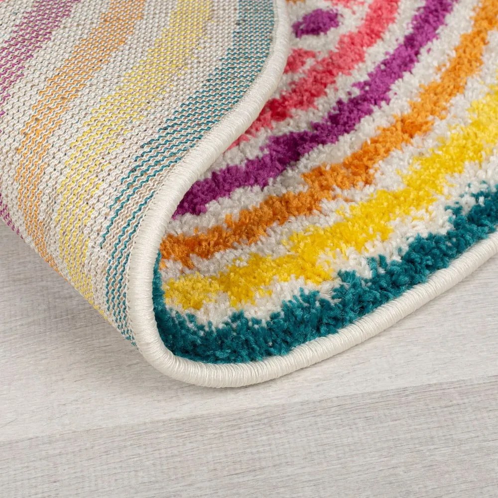 Okrągły dywan 100x100 cm Rainbow Spot – Flair Rugs