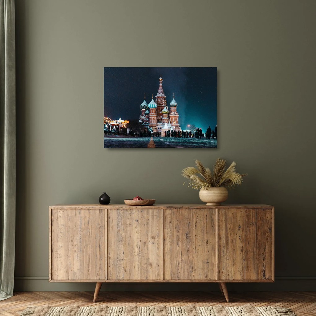 Obraz na szkle budowy w Rosji (70x50 cm)