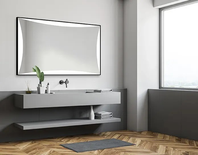 Lustro łazienkowe RENY 100x63 z oświetleniem LED EXCLUSIVE MIRADO