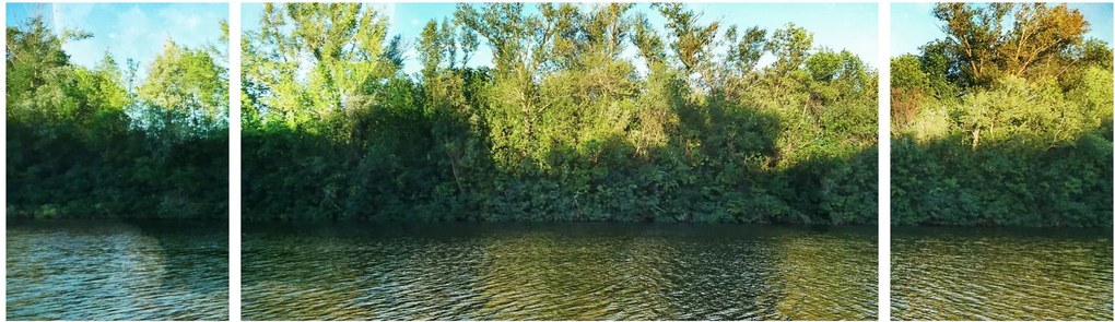 Obraz - jezioro (170x50 cm)