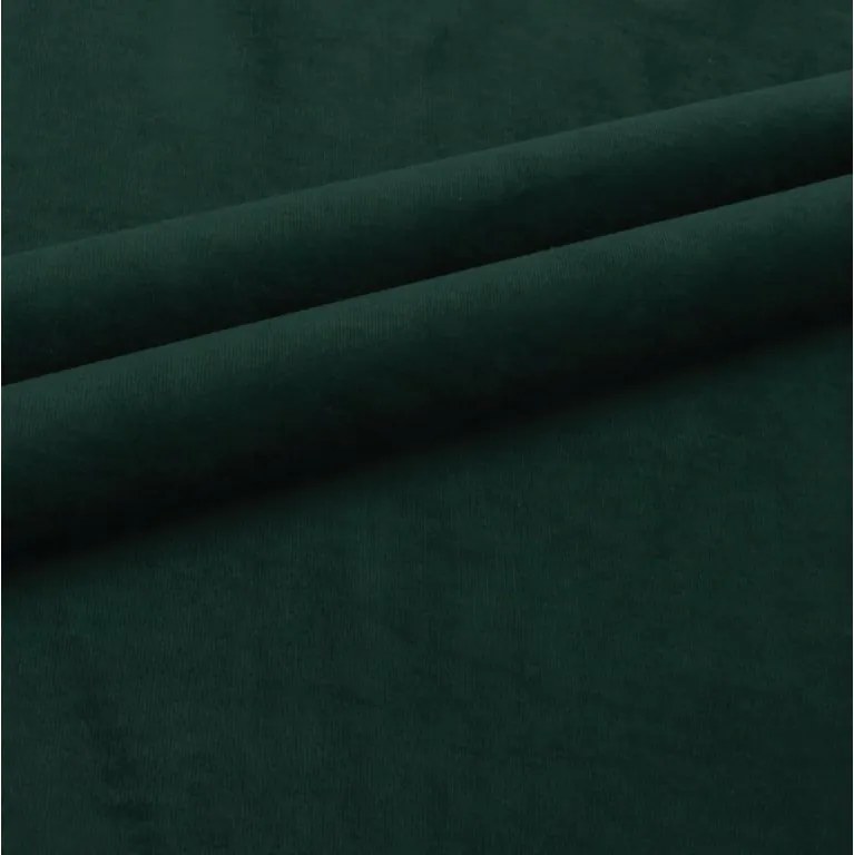 Rozkładana sofa narożna w kształcie U SILVIANO 300x140 cm, ciemnozielona + 2 poduszki GRATIS