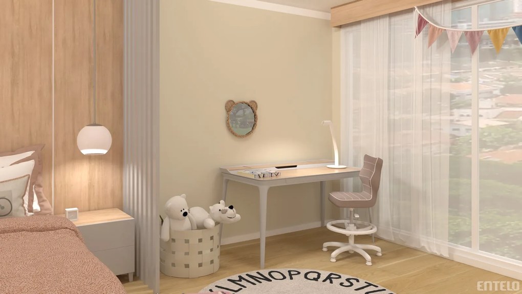 Krzesło dziecięce Petit biały Jasmine 08 rozmiar 3 (119-142 cm) WK+P