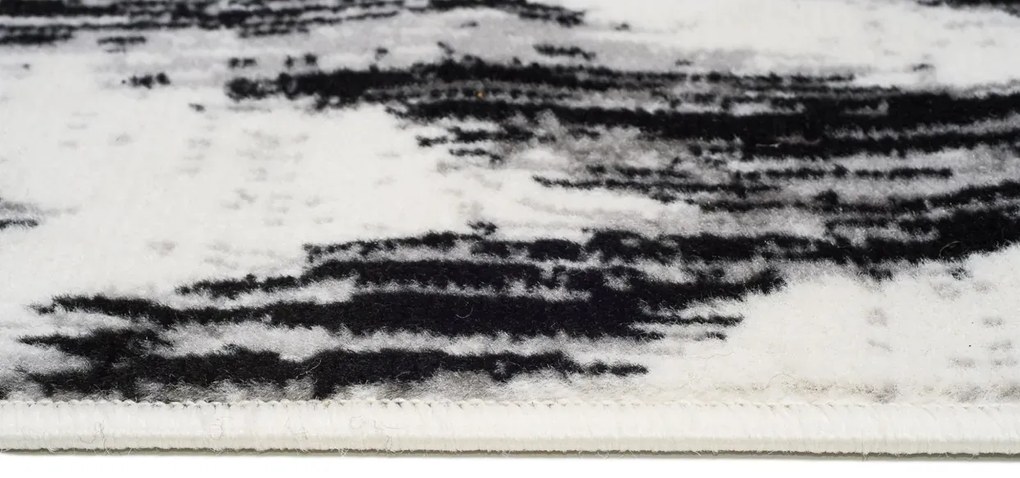 Nowoczesny dywan w przecierane geometryczne wzory H2-D99