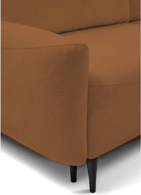 Sofa BOHO z funkcja spania i pojemnikiem MIEDZIANY PERFECT HARMONY 56