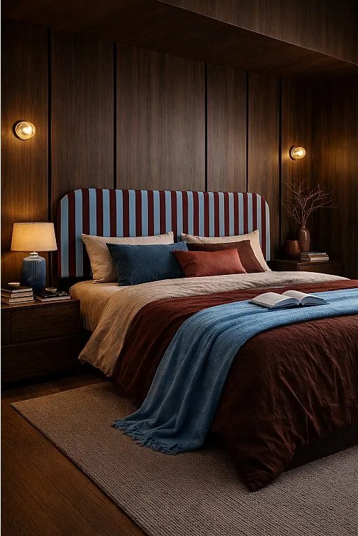 Wezgłowie z aksamitu 160x97 cm EDDIE