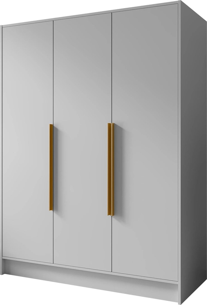 Szafa BERON - Biały / Uchwyty złoty / 150 cm