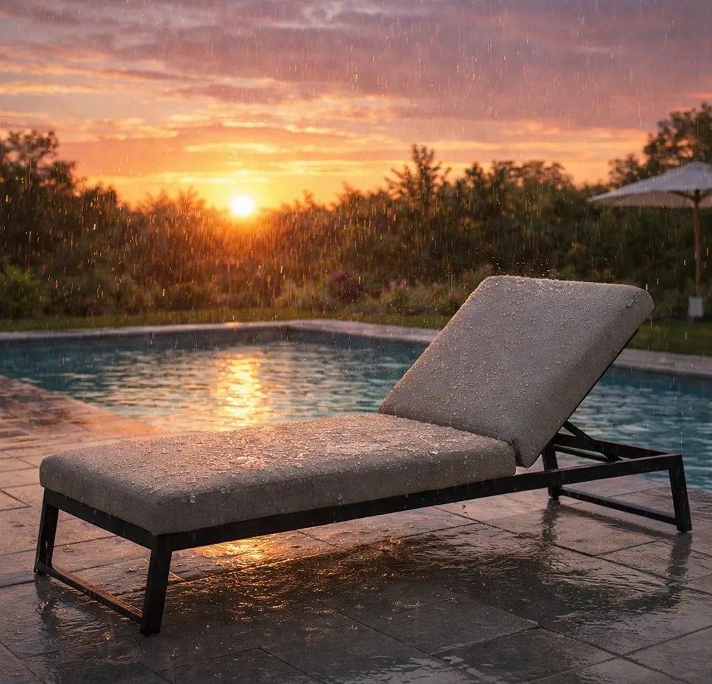 Doppler MELIA LIKA-TEX® leżak ogrodowy mocca