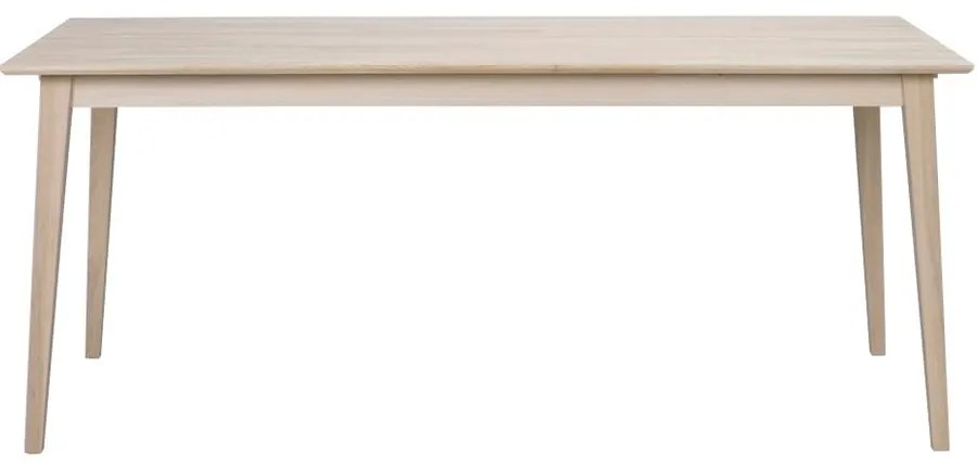 Lakierowany matowy stół z drewna dębowego Rowico Mimi, 180 x 90 cm