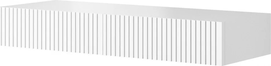 Toaletka wisząca Nicole 100 cm z szufladami - biały mat