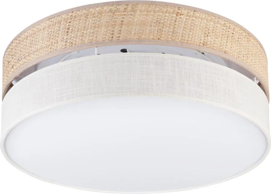 Lampa sufitowa LED SIRJA BOHO LED/36W/230V śr. 45 cm beżowa/kremowa