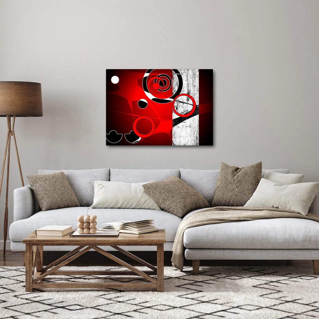 Obraz abstrakcji (70x50 cm)