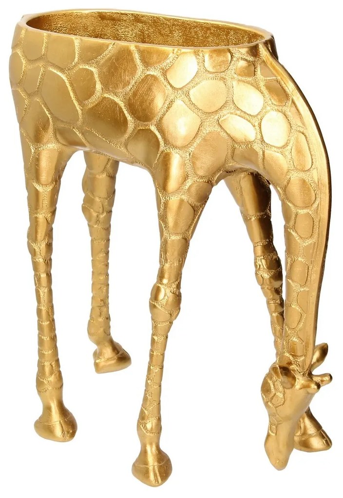 Osłonka na doniczkę Giraffe gold