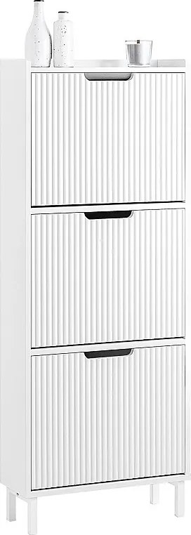 Szafka na buty z 3 klapami FSR177-H-W