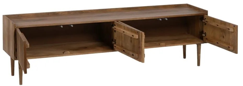 Szafka pod TV z litego drewna mango 175x50 cm Apricot – Ixia
