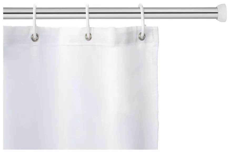 Drążek na zasłonę prysznicową w kolorze srebra 110 - 185 cm – Wenko