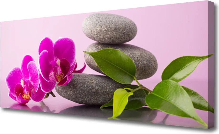 Obraz canvas Harmonijna Orchidea Zen