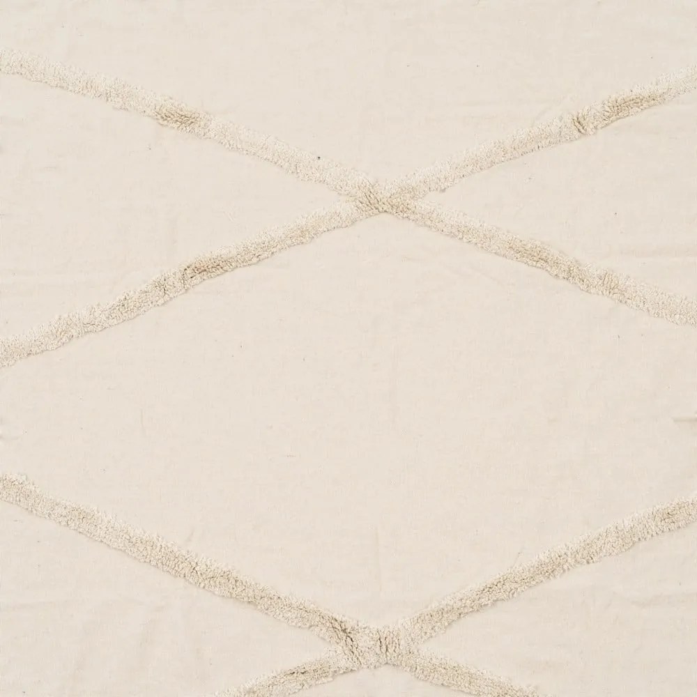 Kremowy koc 125x150 cm – Ixia