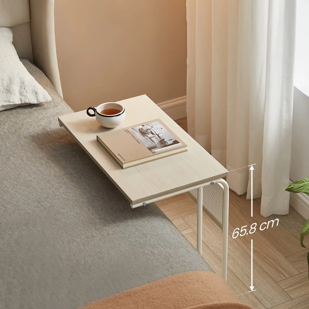 Stolik pomocniczy E1012 CRM, kremowy