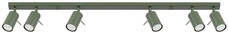Loftowa zielona lampa sufitowa - M067-Nona