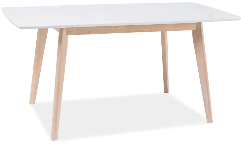 PROMOCJA Biały stół jadalniany COMBO II 120(160)X80, rozkładany II. gatunek