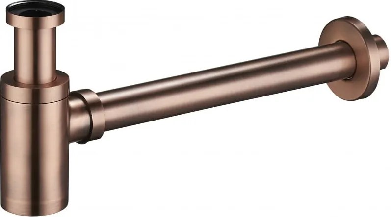 Mexen półsyfon umywalkowy okrągły, miedź antyczna - 79950-45