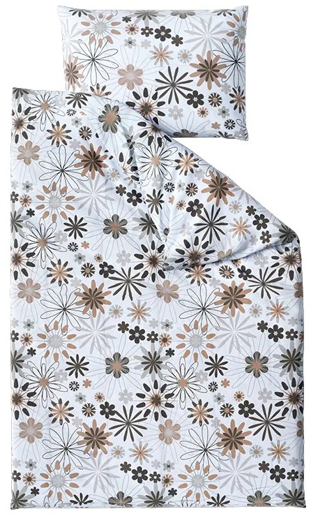 PrzytulneMieszkanie.pl PrzytulneMieszkanie.pl Bawełniana pościel KLEVIS biała Rozmiar pościeli: 2 szt 70 x 90 cm | 200 x 220 cm