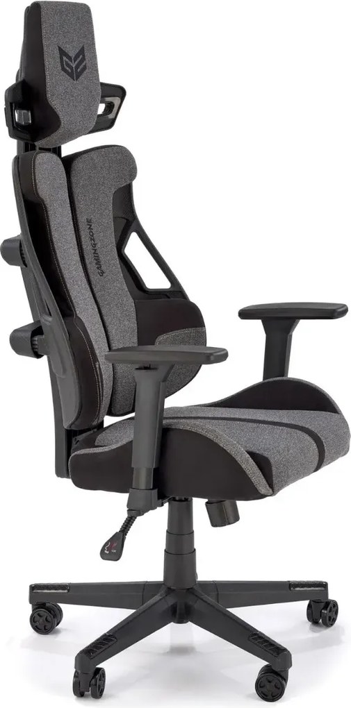 Fotel gamingowy NITRO 2 szary/czarny HALMAR