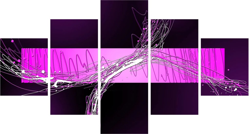 Abstrakcyjny obraz (125x70 cm)