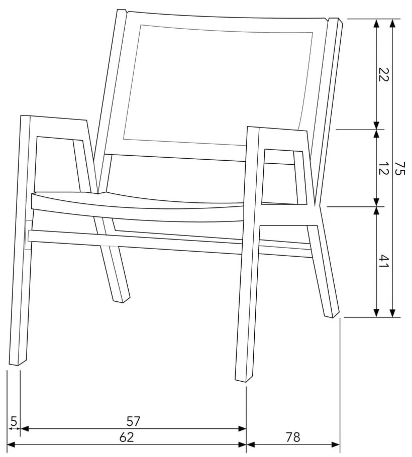 Czarny fotel Pem – WOOOD
