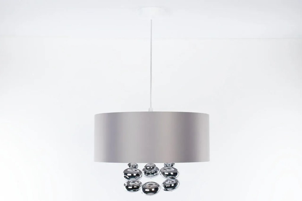 Lampa wisząca BUBBLE LIGHT 50cm szara BPS KONCEPT