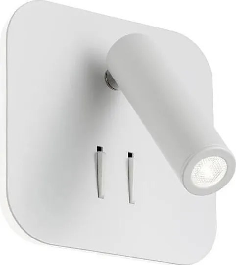 Redo 01-1491 - Kinkiet LED QUDA LED/6W/230V + LED/3W CRI 90 biały