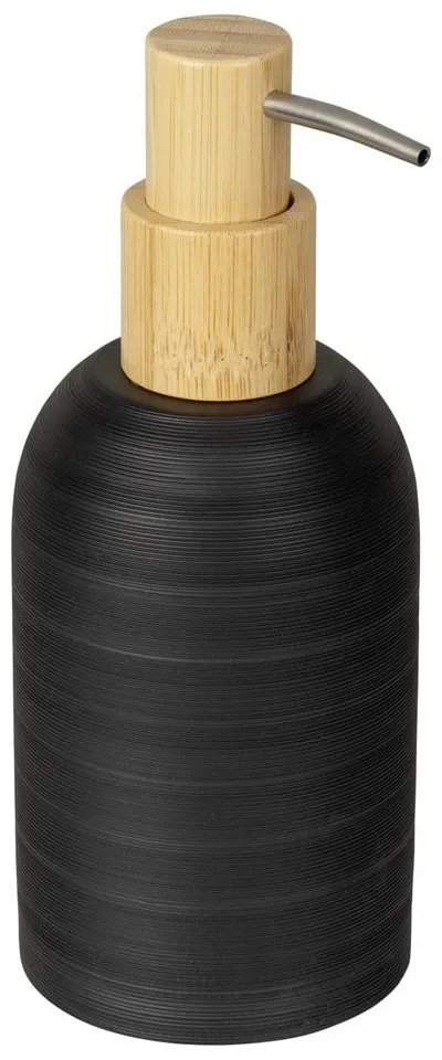 Czarny dozownik do mydła z żywicy polimerowej 250 ml Altavalle – Wenko