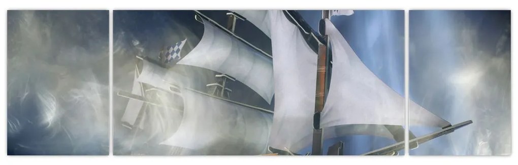 Obraz - Statek widmo (170x50 cm)
