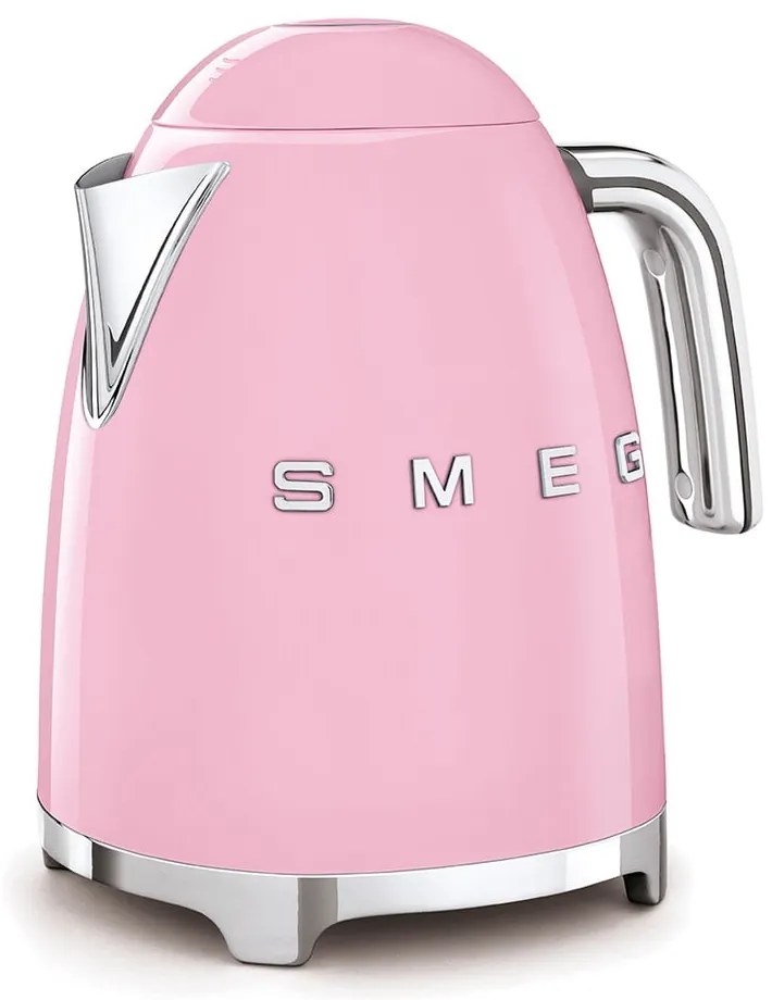 Różowy czajnik SMEG